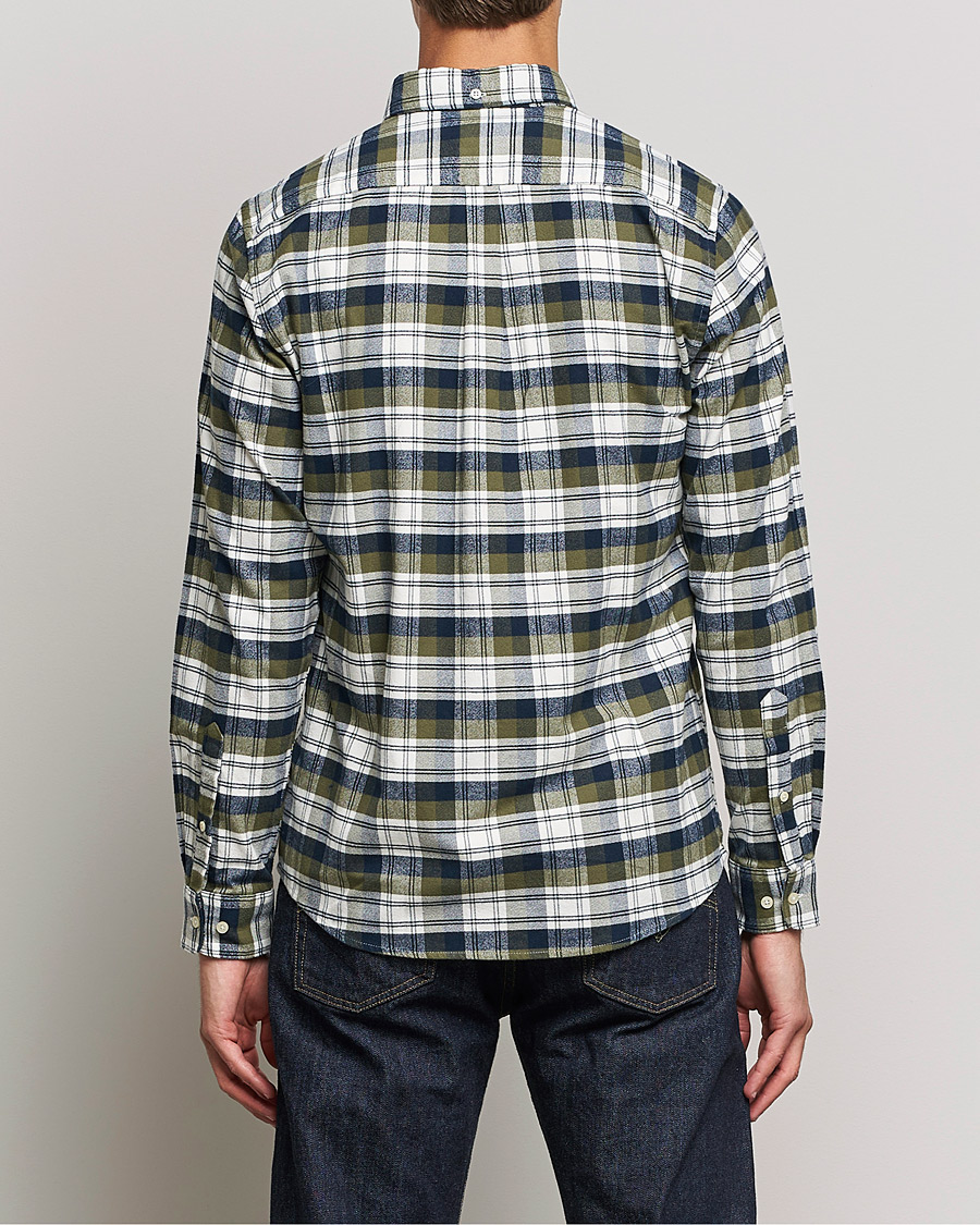 Mies | Kauluspaidat | Barbour Lifestyle | Stonewell Flannel Check Shirt Olive