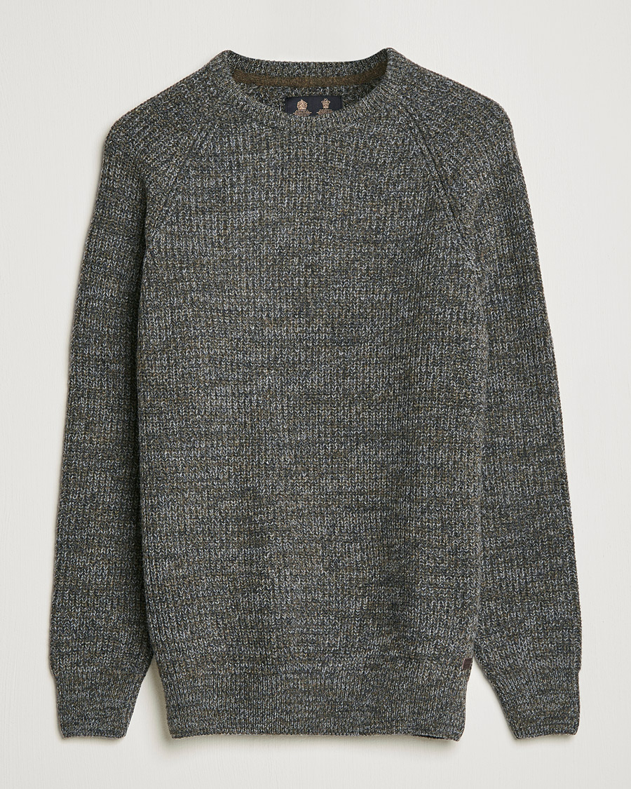 Mies | Puserot | Barbour Lifestyle | Horseford Heavy Knitted Sweater Olive