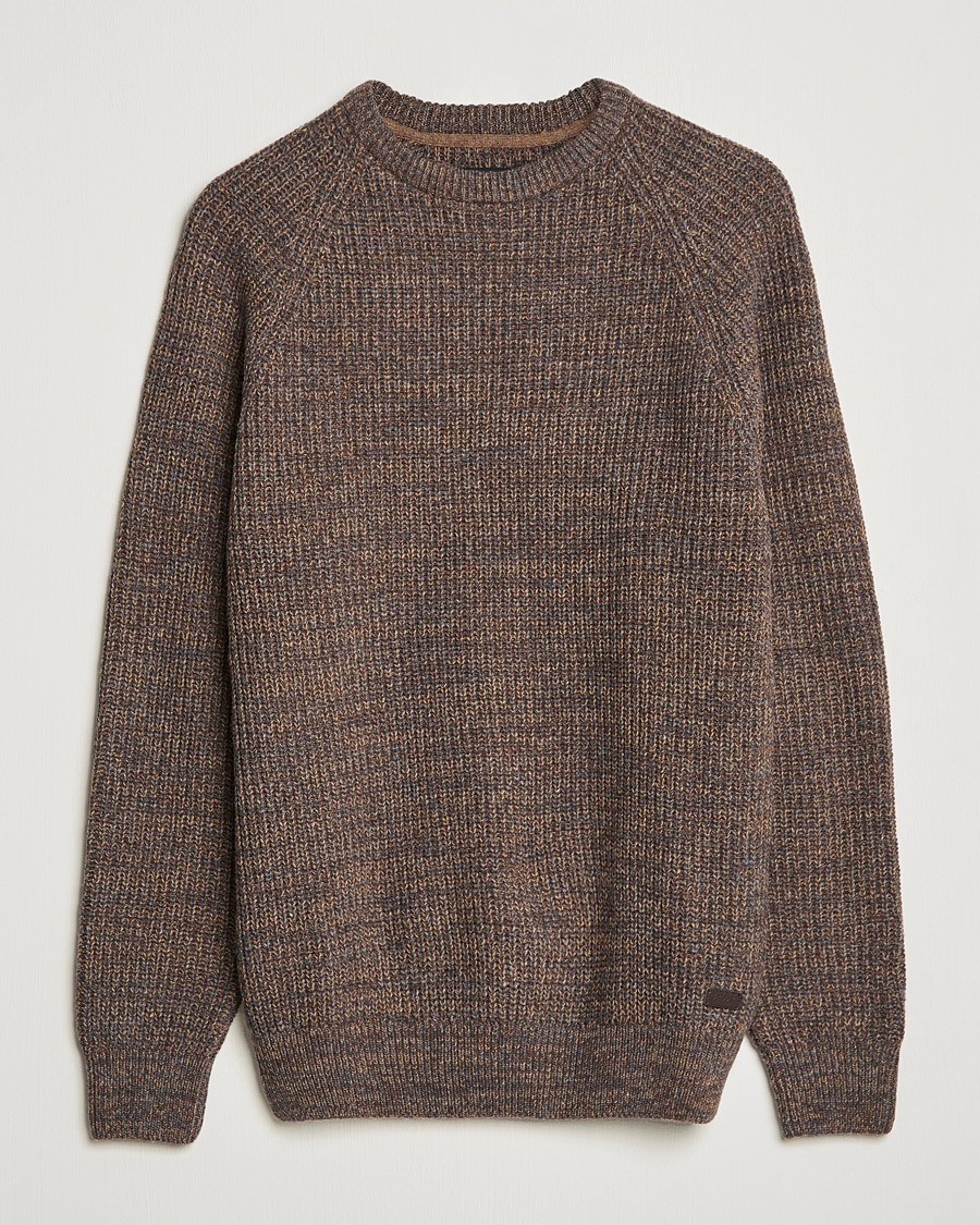 Mies | Puserot | Barbour Lifestyle | Horseford Knitted Crewneck Sandstone