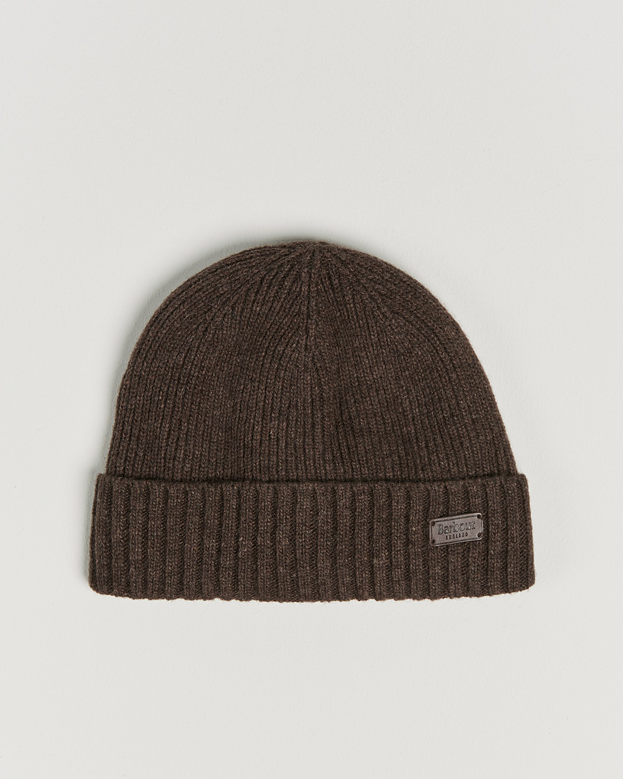 Mies | Pipot | Barbour Lifestyle | Carlton Wool Beanie Mid Brown