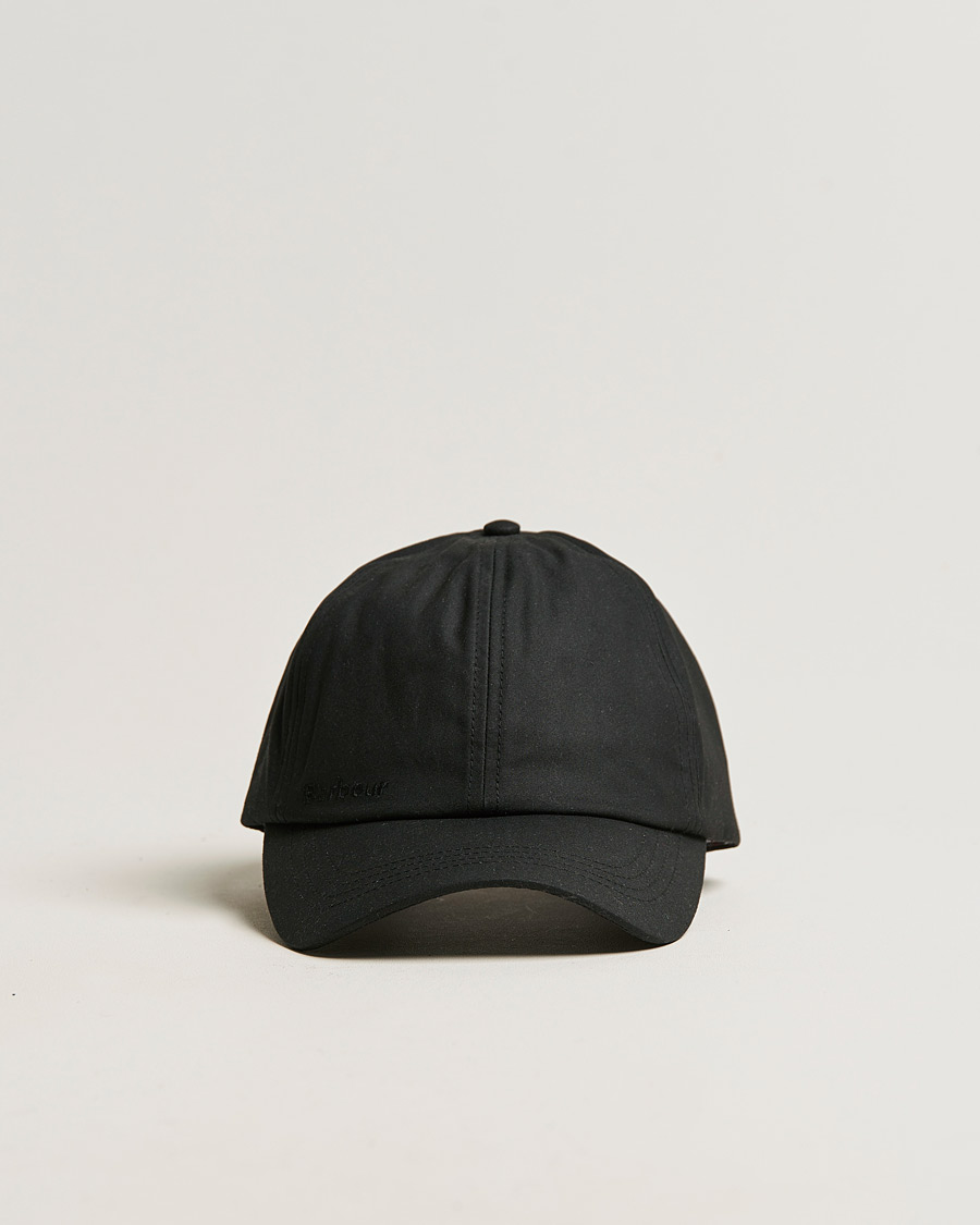 Mies | Barbour Lifestyle Wax Sports Cap Black | Barbour Lifestyle | Wax Sports Cap Black