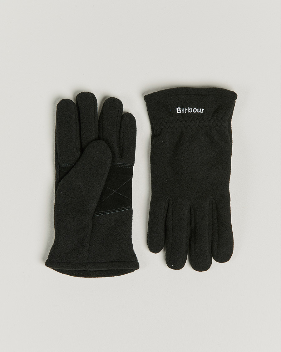 Mies | Barbour Lifestyle Coleford Fleece Gloves Black | Barbour Lifestyle | Coleford Fleece Gloves Black