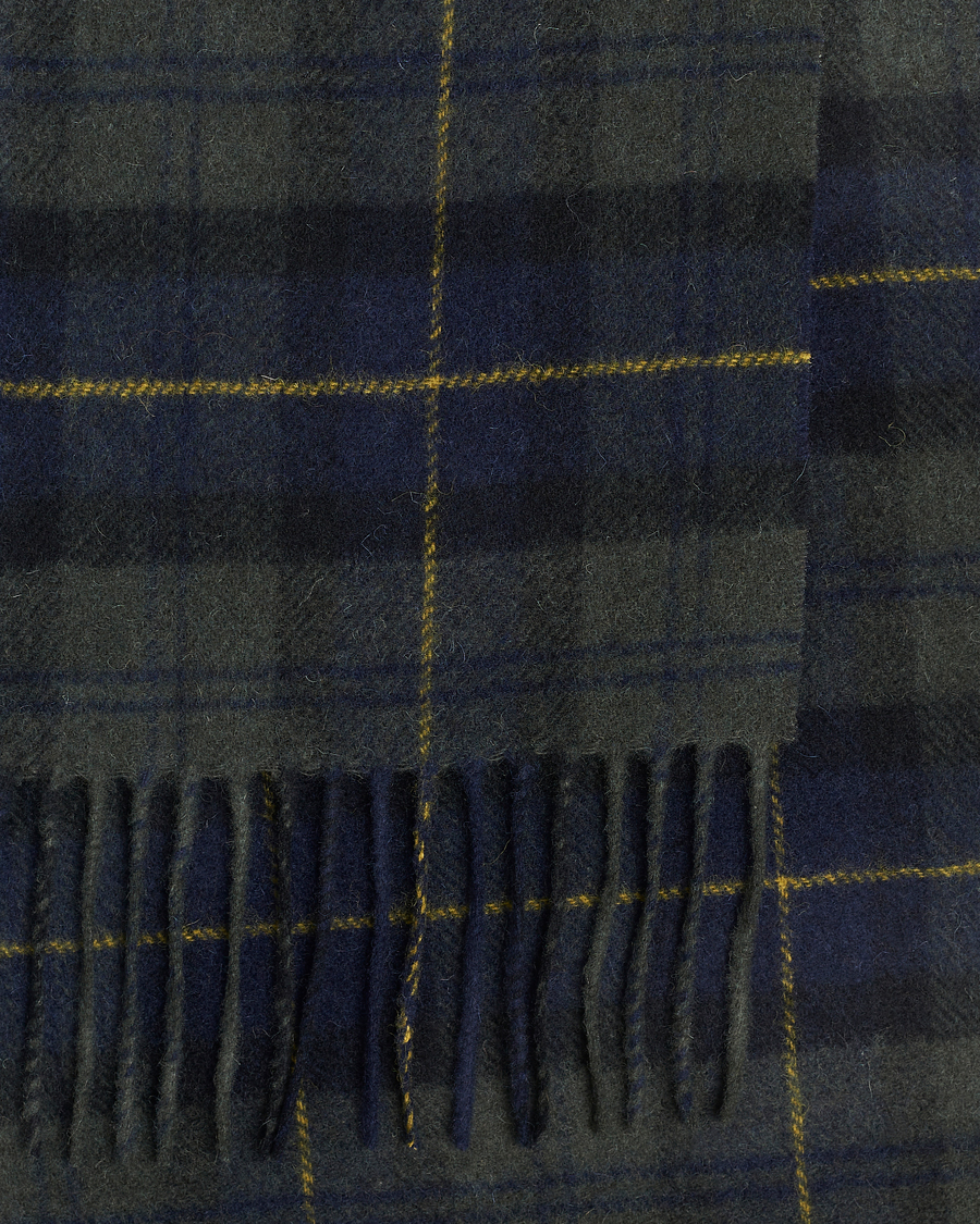 Mies | Barbour Lifestyle Tartan Lambswool Scarf Olive Night Tartan | Barbour Lifestyle | Tartan Lambswool Scarf Olive Night Tartan