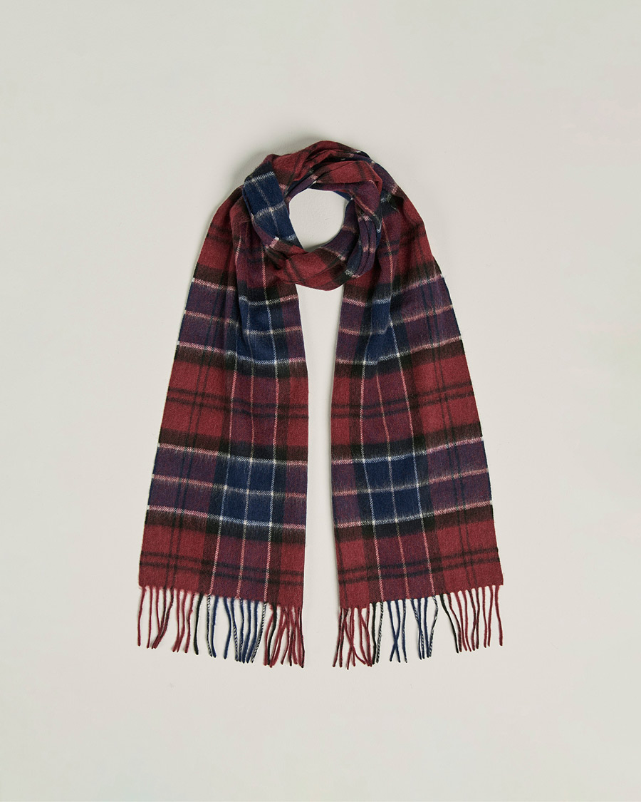 Mies | Barbour Lifestyle Merino Cashmere Tartan Scarf Cordovan Tartan | Barbour Lifestyle | Merino Cashmere Tartan Scarf Cordovan Tartan