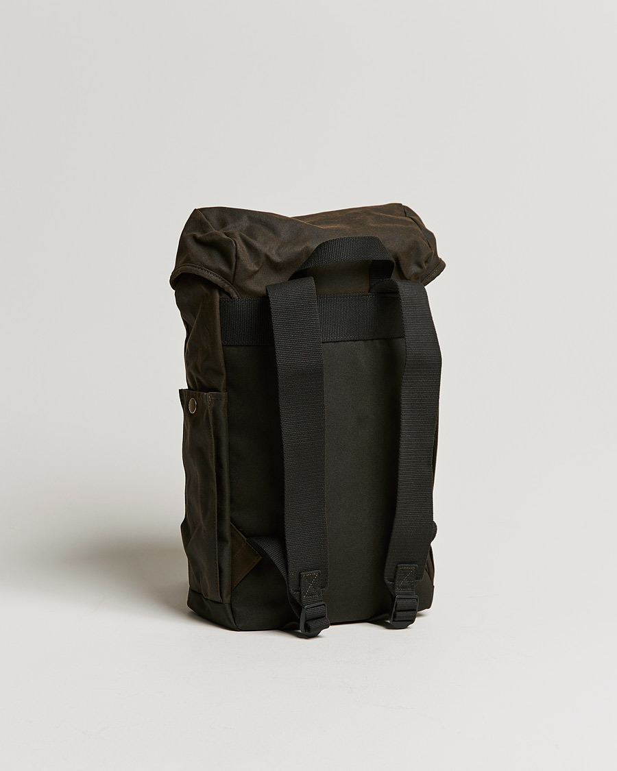 Mies | Barbour Lifestyle Essential Waxed Backpack Olive | Barbour Lifestyle | Essential Waxed Backpack Olive