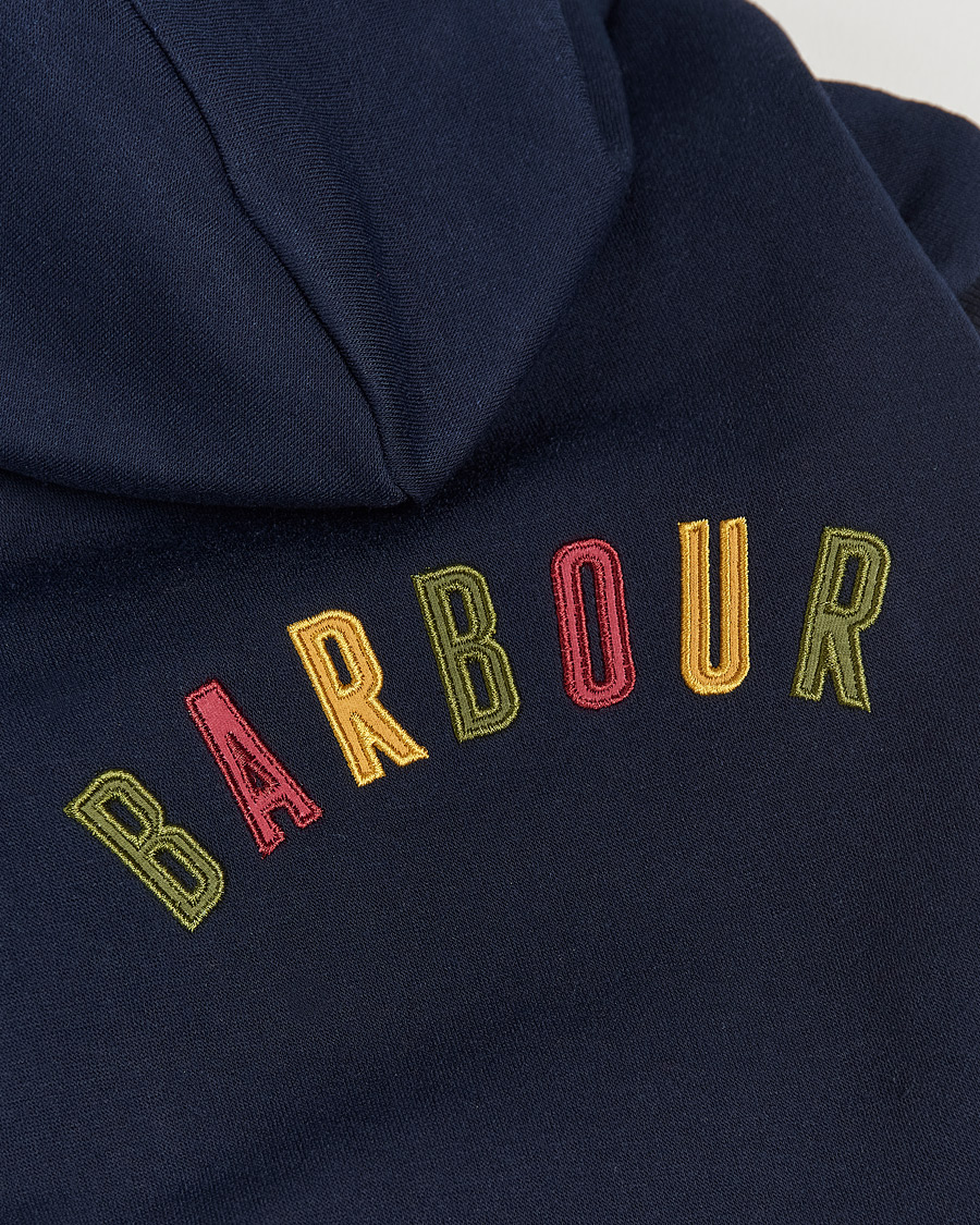 Mies | Koirille | Barbour Lifestyle | Logo Dog Hoodie Navy