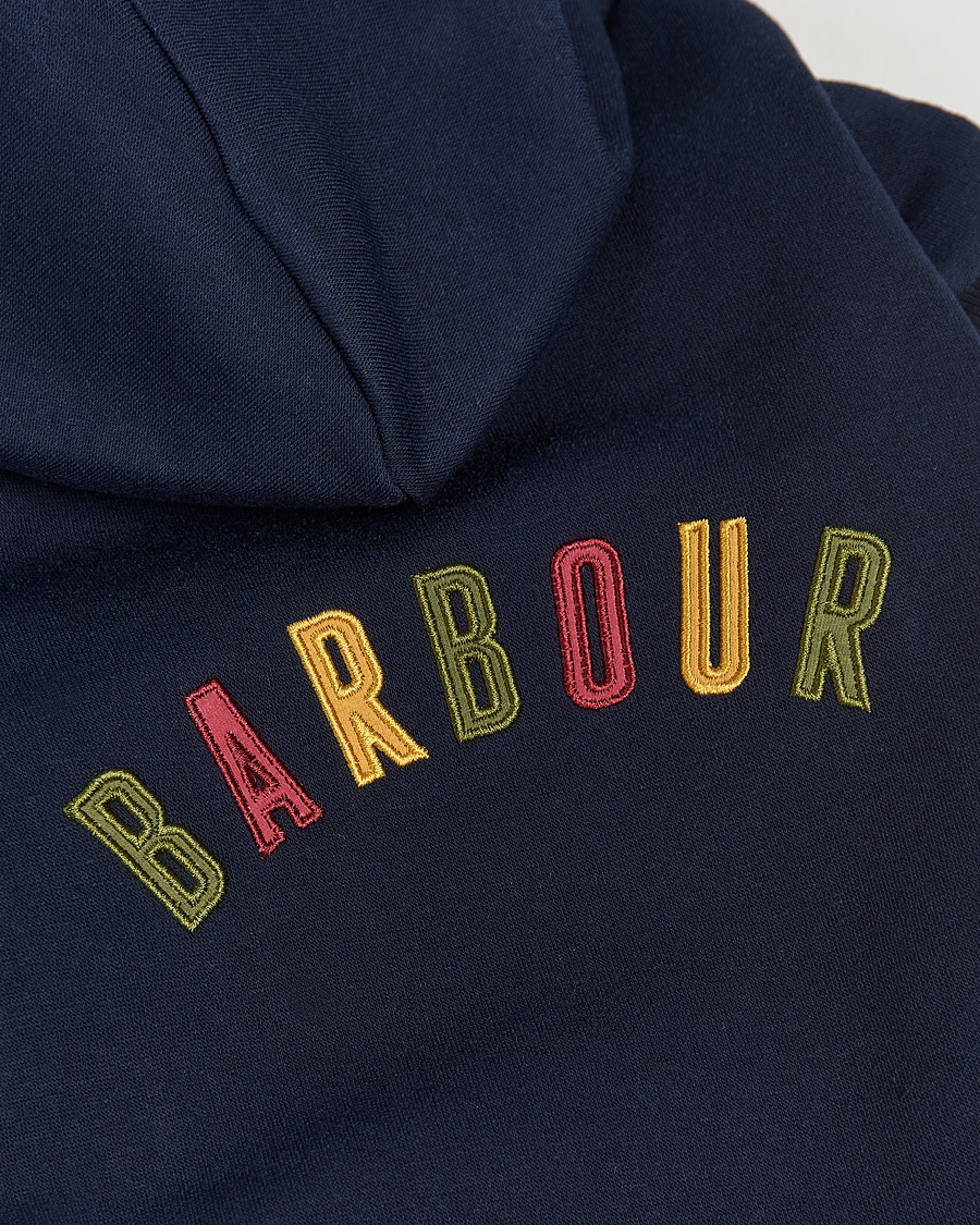 Mies | Barbour Lifestyle Logo Dog Hoodie Navy | Barbour Lifestyle | Logo Dog Hoodie Navy