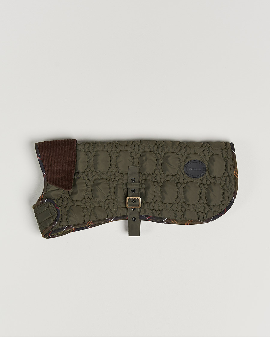 Mies | Barbour Lifestyle Dogbone Quilted Dog Coat Olive | Barbour Lifestyle | Dogbone Quilted Dog Coat Olive
