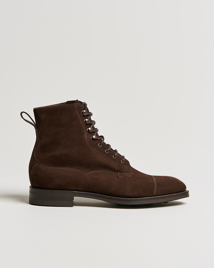 Mies | Edward Green Galway Dainite Boot Mink Suede | Edward Green | Galway Dainite Boot Mink Suede