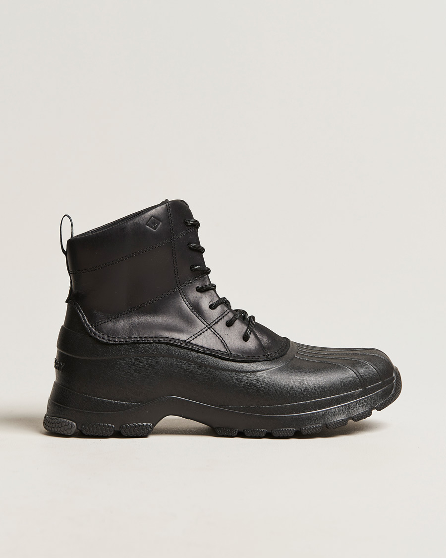 Mies | Sperry Duck Float Lace Up Core Boot Black | Sperry | Duck Float Lace Up Core Boot Black