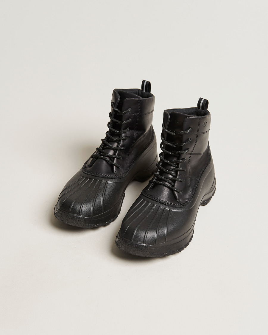 Mies | Sperry Duck Float Lace Up Core Boot Black | Sperry | Duck Float Lace Up Core Boot Black