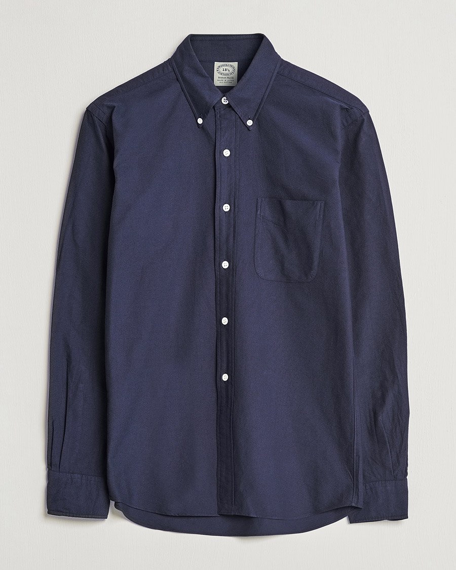 Mies | Kauluspaidat | Kamakura Shirts | Vintage Ivy Oxford BD Shirt Navy
