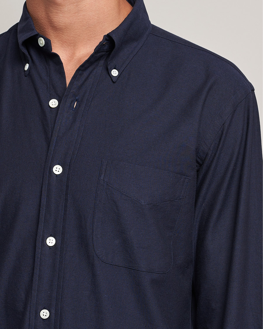 Mies | Kauluspaidat | Kamakura Shirts | Vintage Ivy Oxford BD Shirt Navy