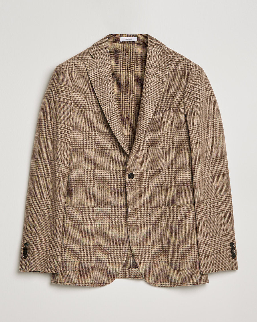 Mies | Pikkutakit | Boglioli | K Jacket Prince Of Wales Check Blazer Beige