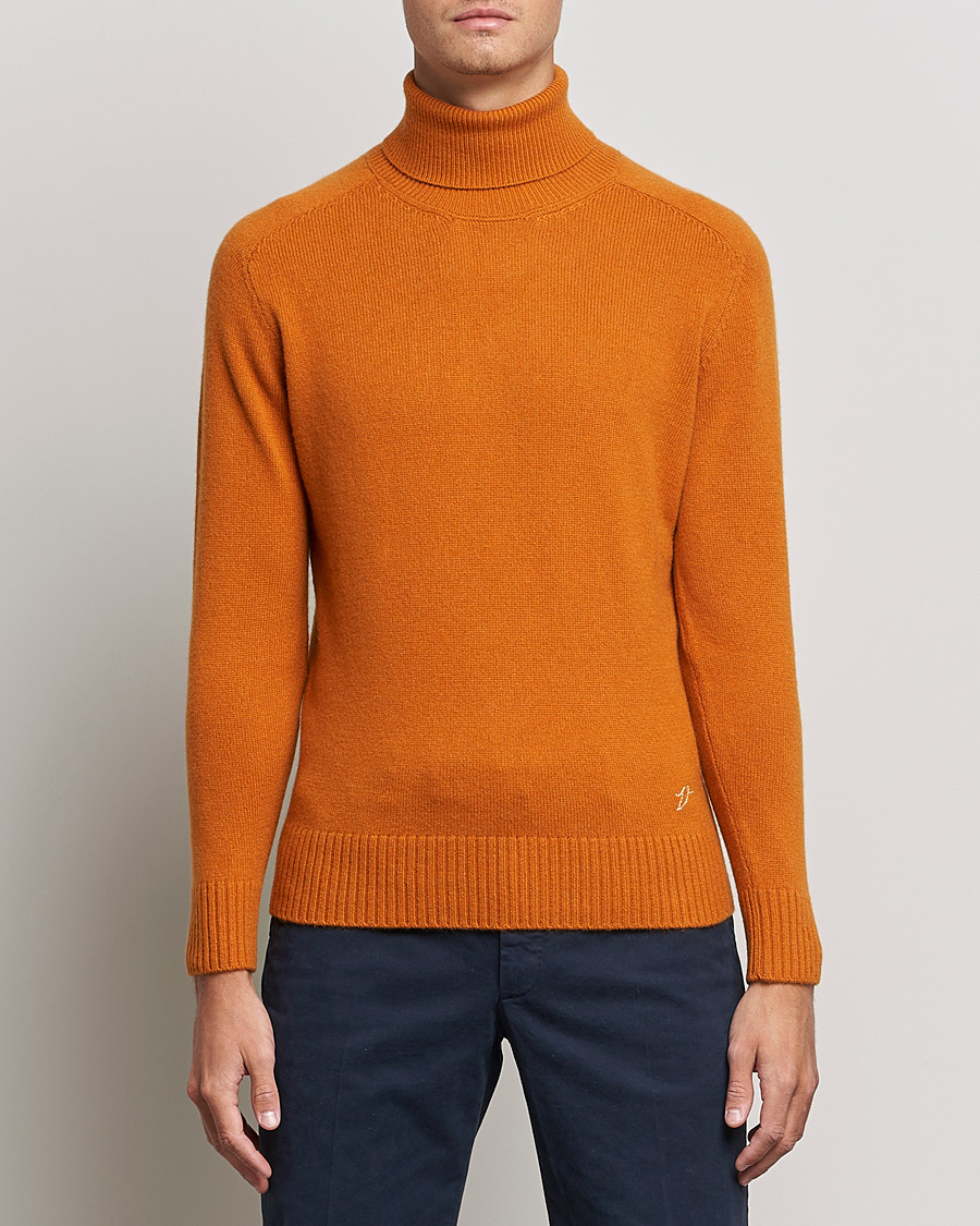 Mies | Puserot | Valstar | Cariaggi Cashmere Rollneck Orange