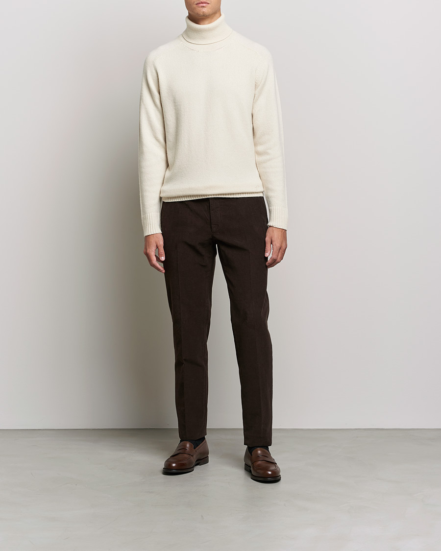 Mies | Puserot | Valstar | Cariaggi Cashmere Rollneck Natural