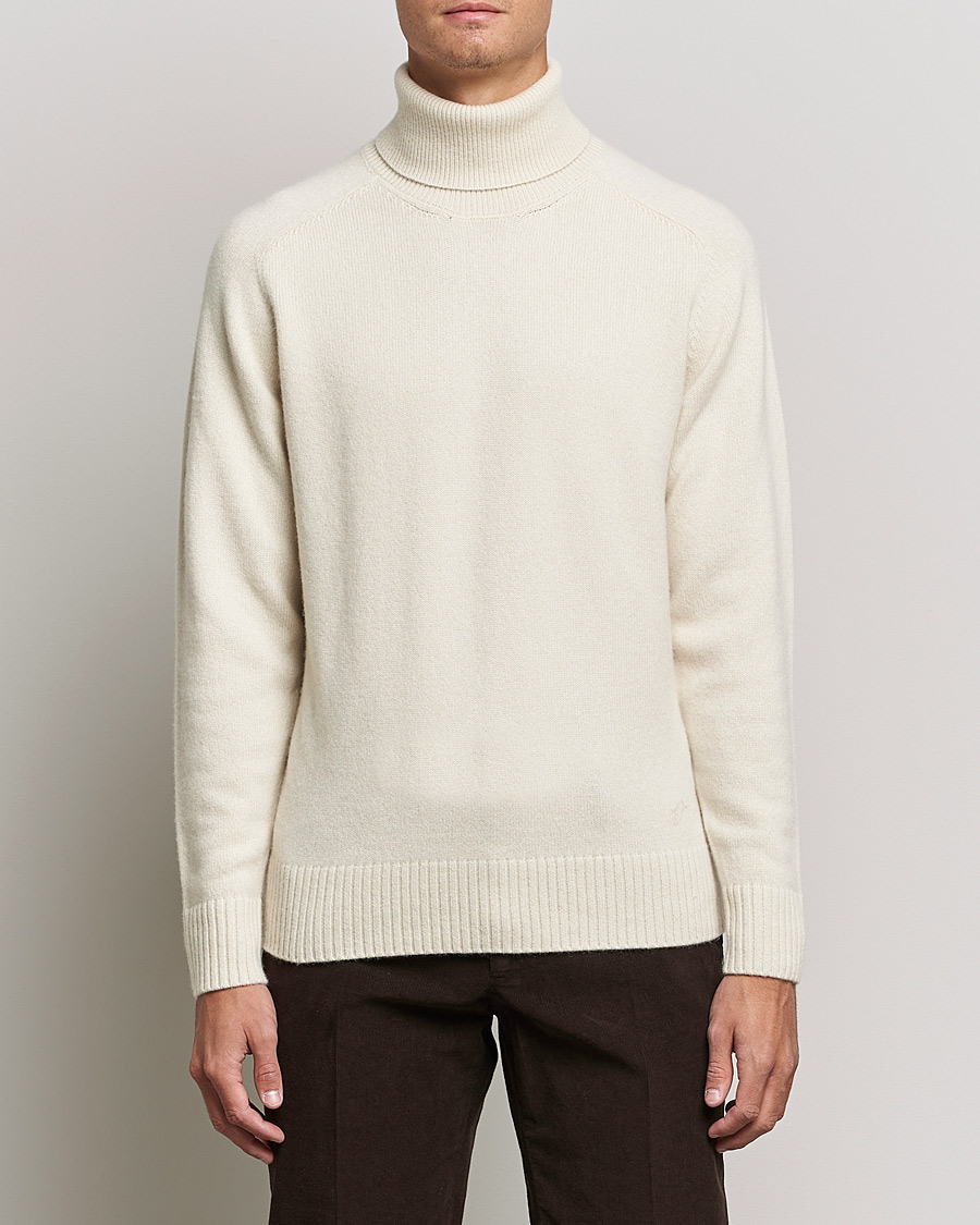 Mies | Puserot | Valstar | Cariaggi Cashmere Rollneck Natural