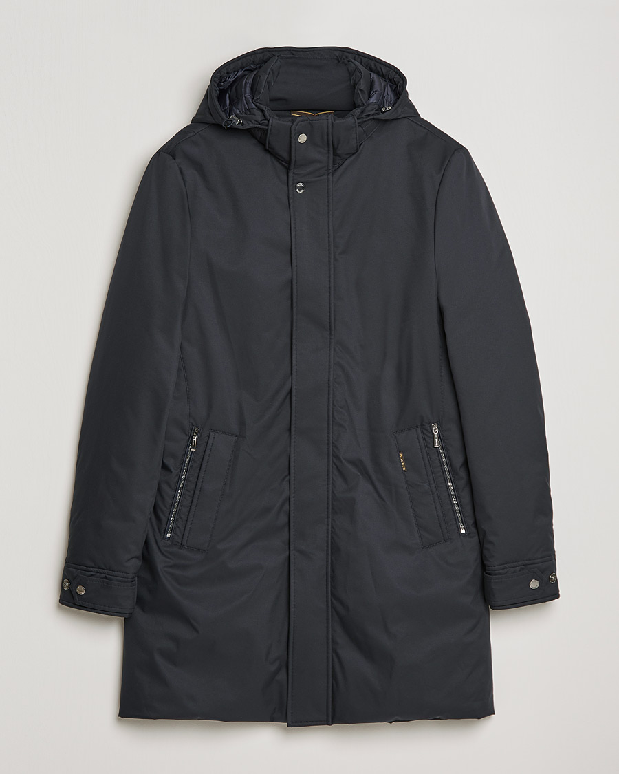 Mies | Takit | MooRER | Vermont Waterproof Padded Parka Navy