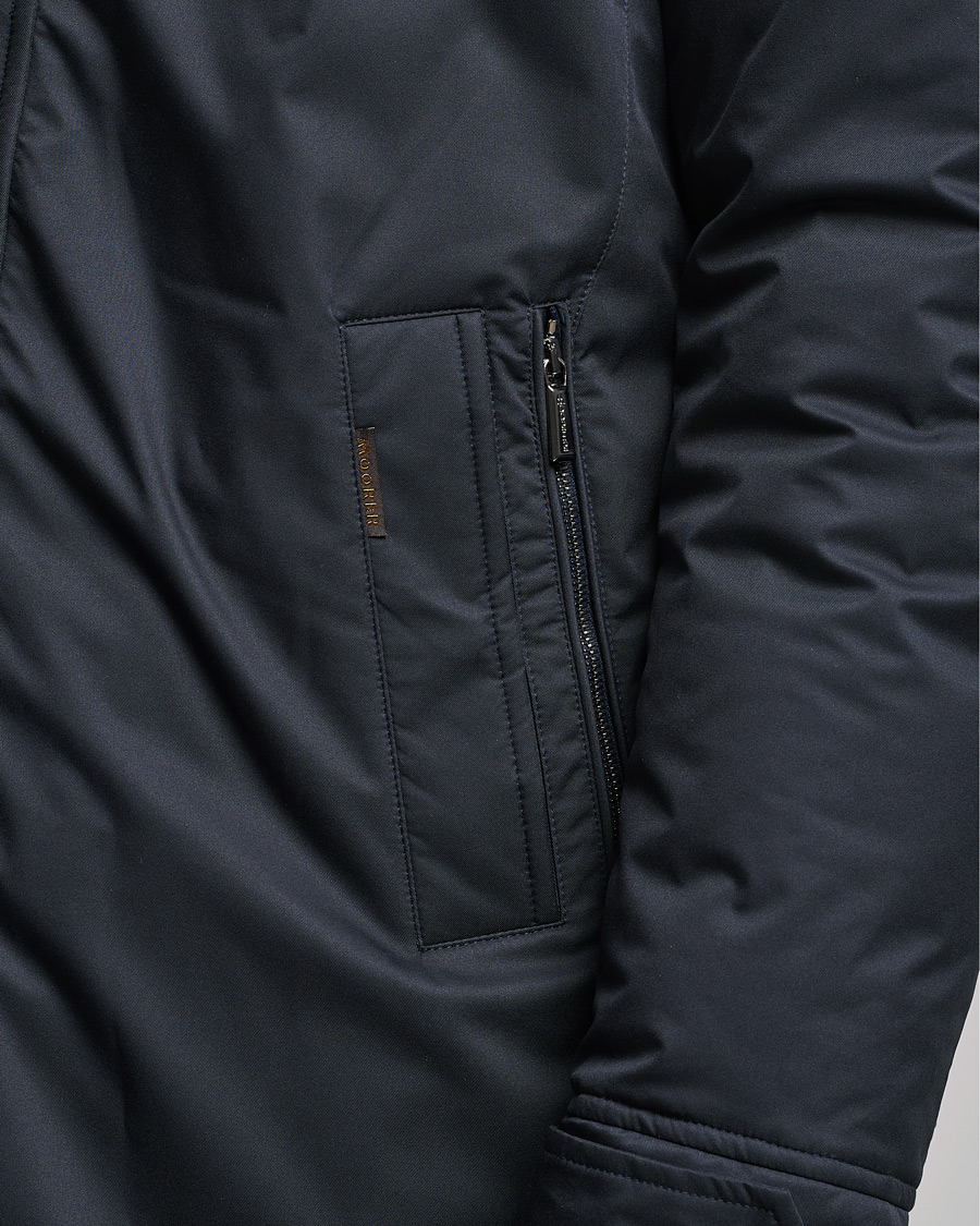 Mies | Takit | MooRER | Vermont Waterproof Padded Parka Navy