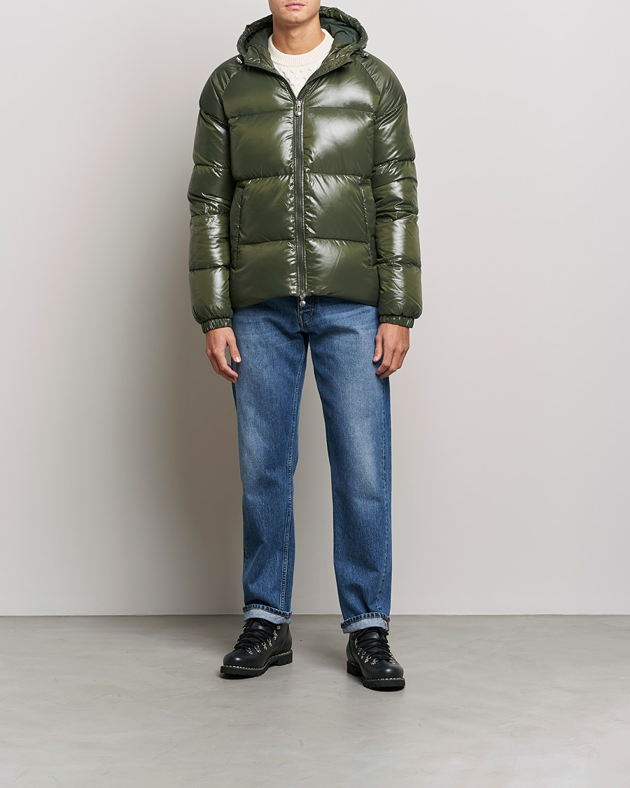 Mies |  | Pyrenex | Sten Hooded Puffer Jacket Deep Khaki