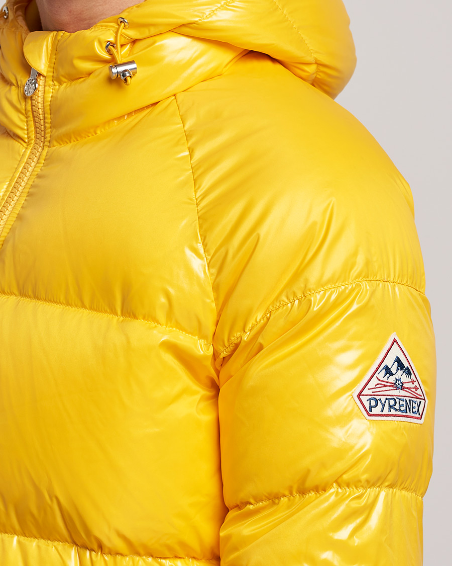 Mies | Takit | Pyrenex | Sten Hooded Puffer Jacket Spectra Yellow