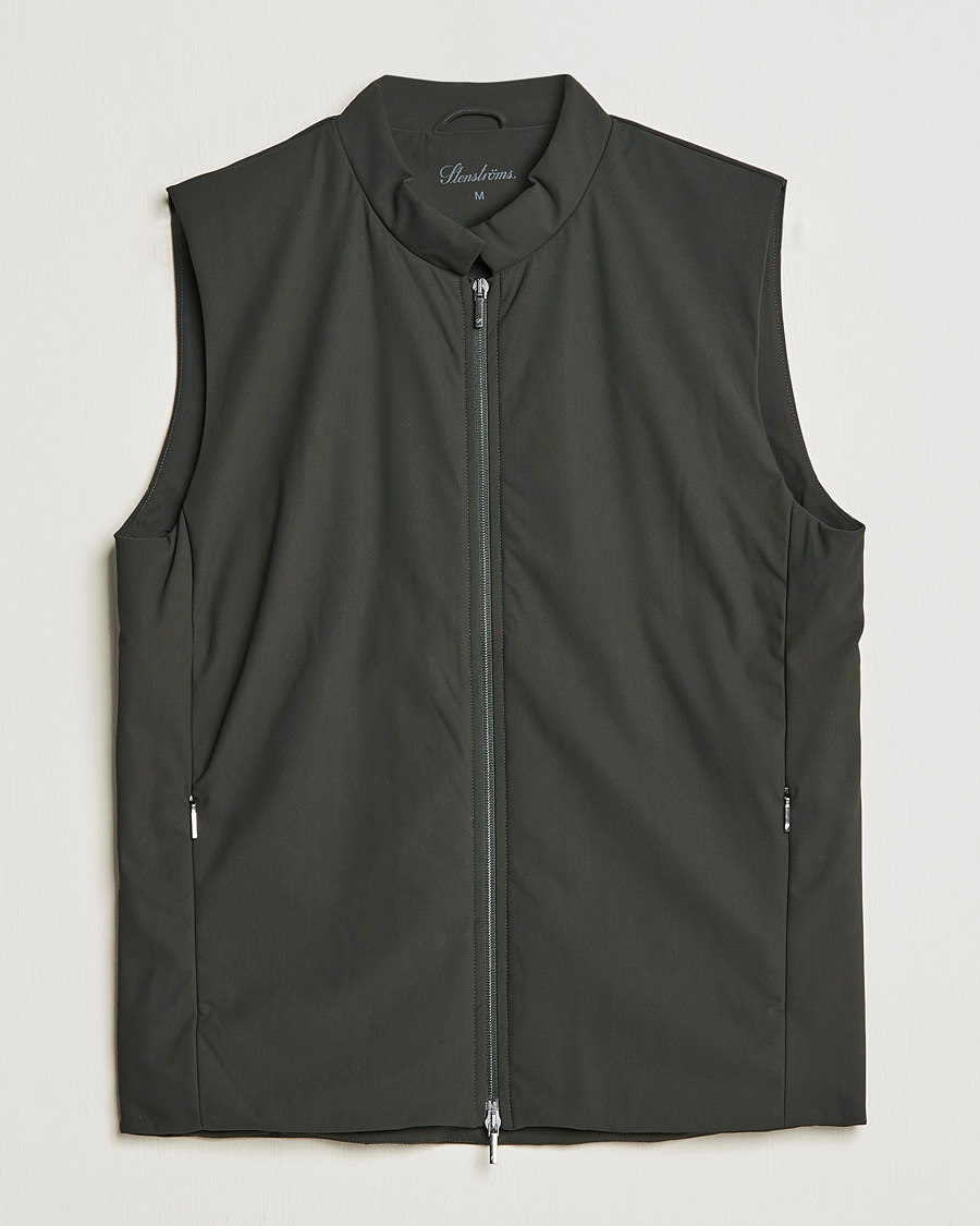 Mies | Ulkoliivit | Stenströms | Active Jersey Sport Vest Green