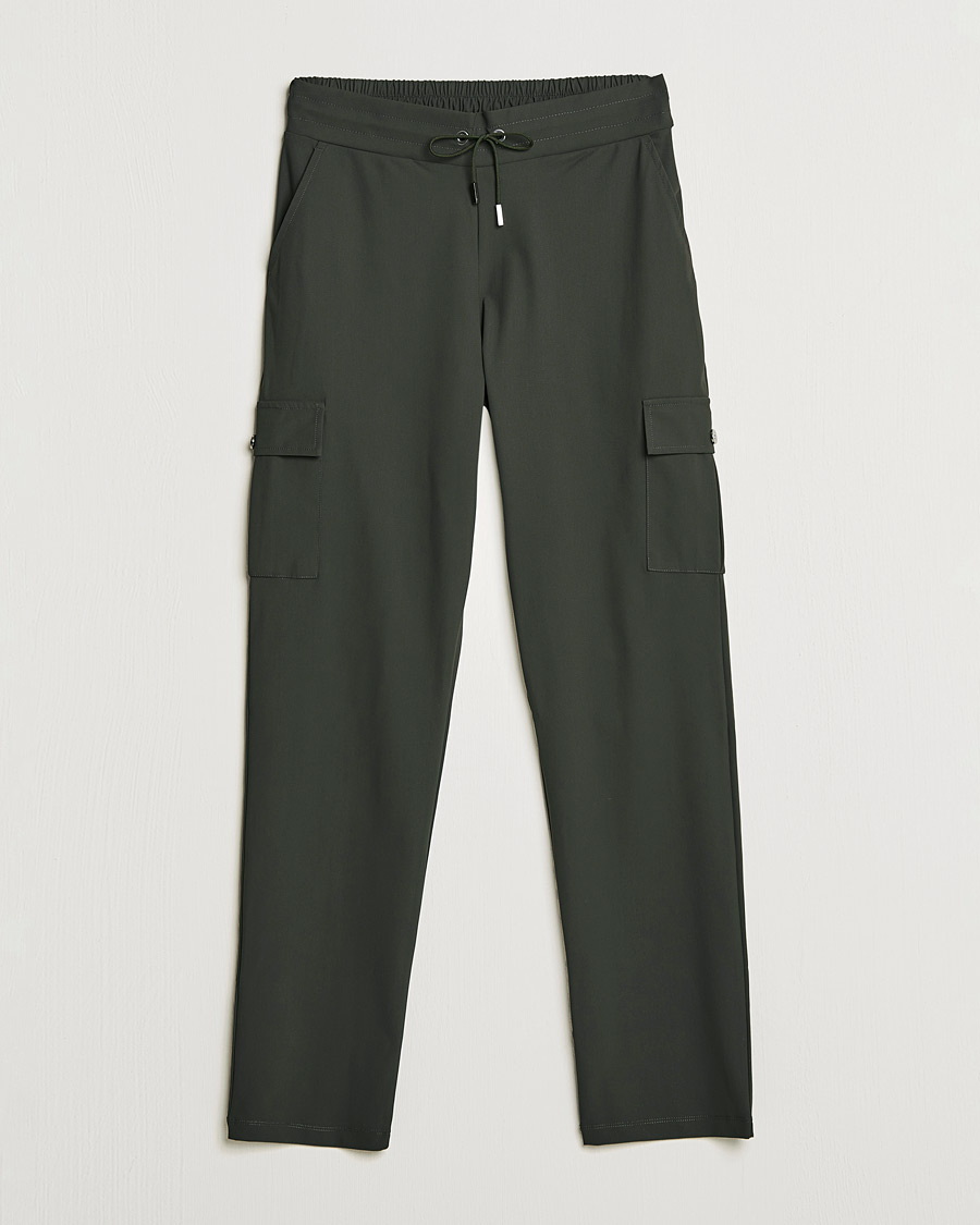Mies | Housut | Stenströms | Active Jersey Sport Trousers Green