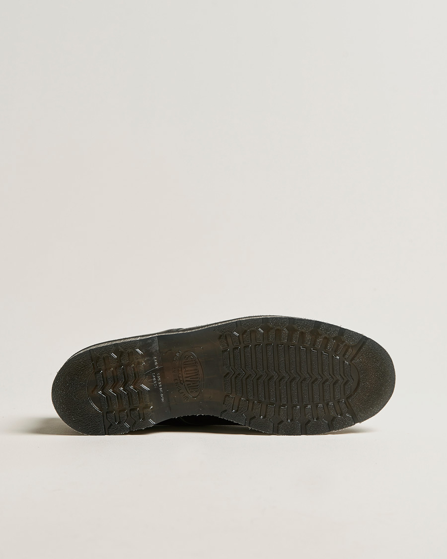 Mies | Derby-kengät | Solovair | 3 Eye Gibson Shoe Black Shine