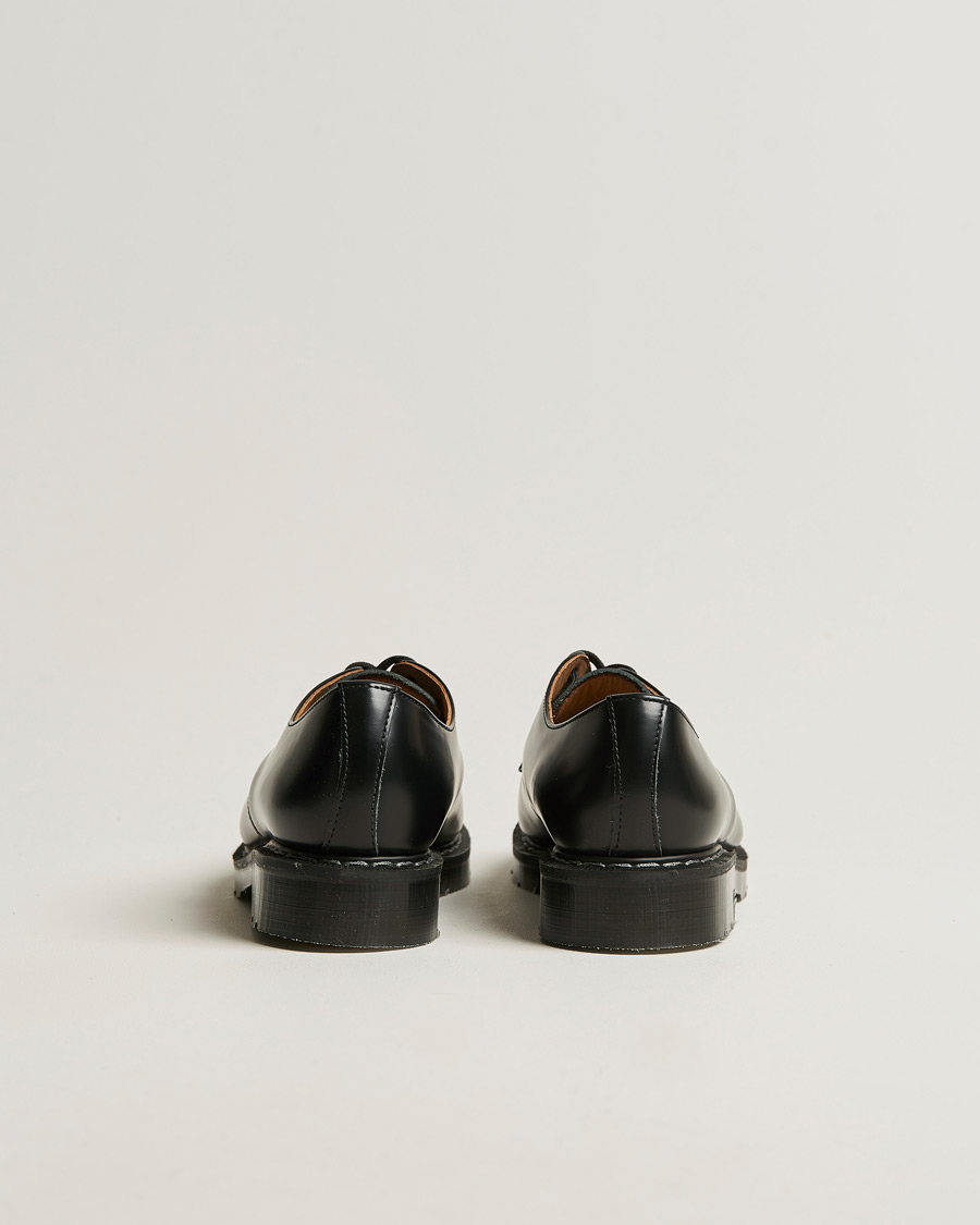 Mies | Derby-kengät | Solovair | 3 Eye Gibson Shoe Black Shine