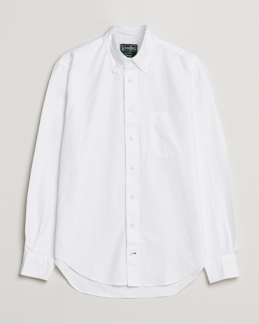 Miehet |  | Gitman Vintage | preppGitman Vintage Button Down Oxford Shirt White