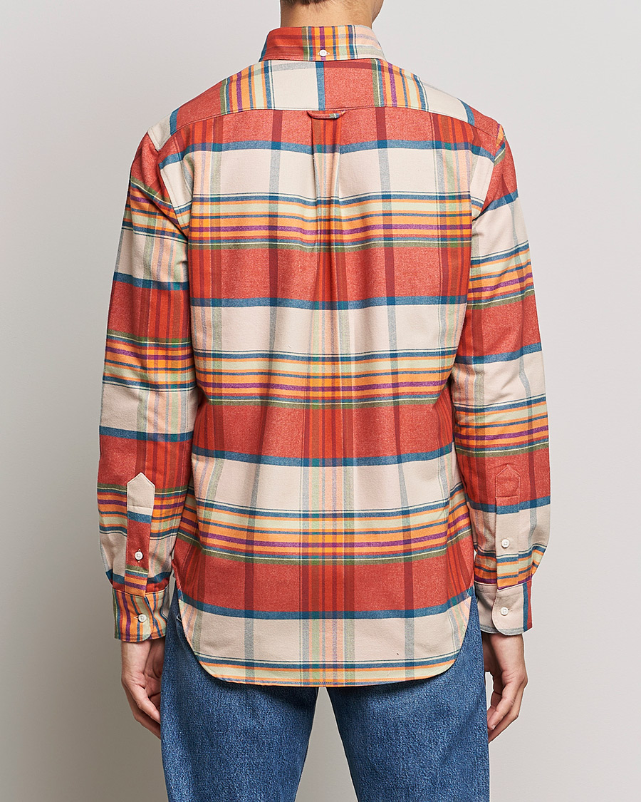Mies | Kauluspaidat | Gitman Vintage | Button Down Sunrise Flannel Shirt Sunrise