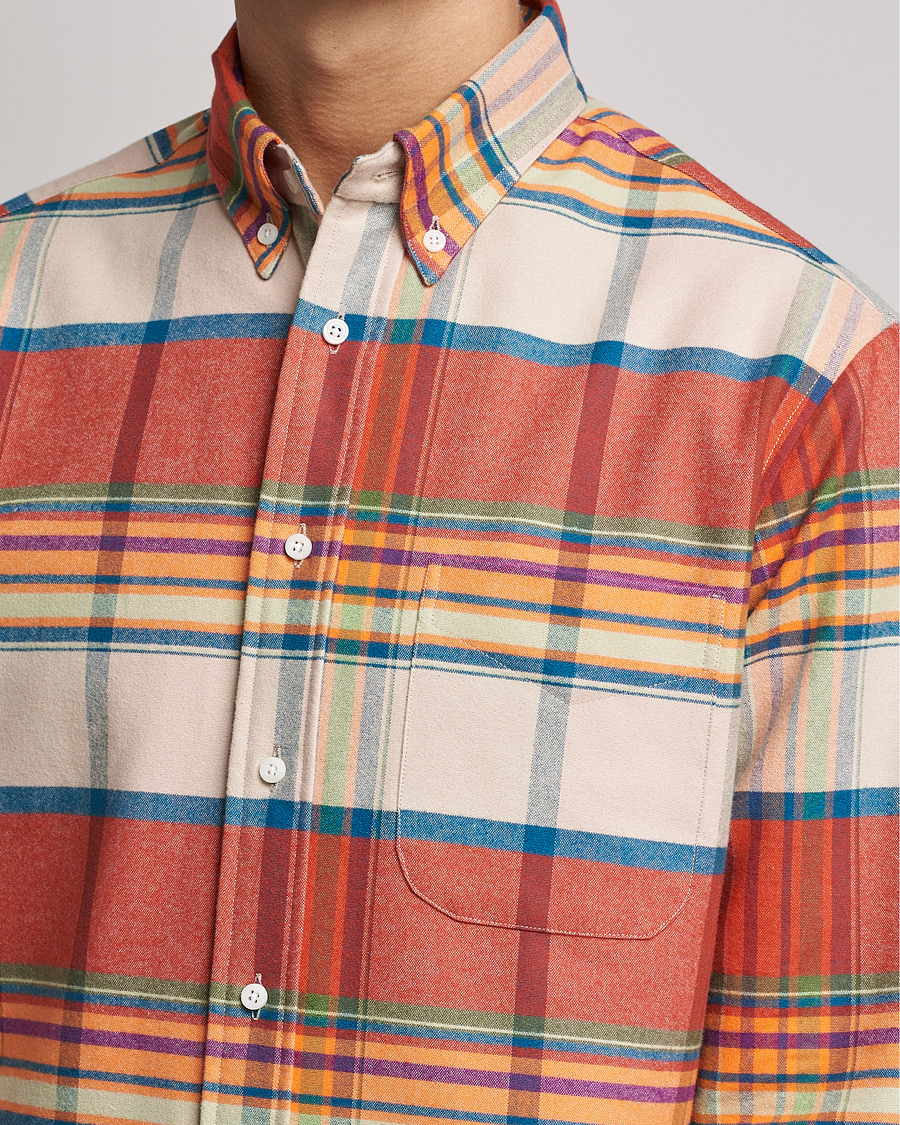 Mies | Kauluspaidat | Gitman Vintage | Button Down Sunrise Flannel Shirt Sunrise