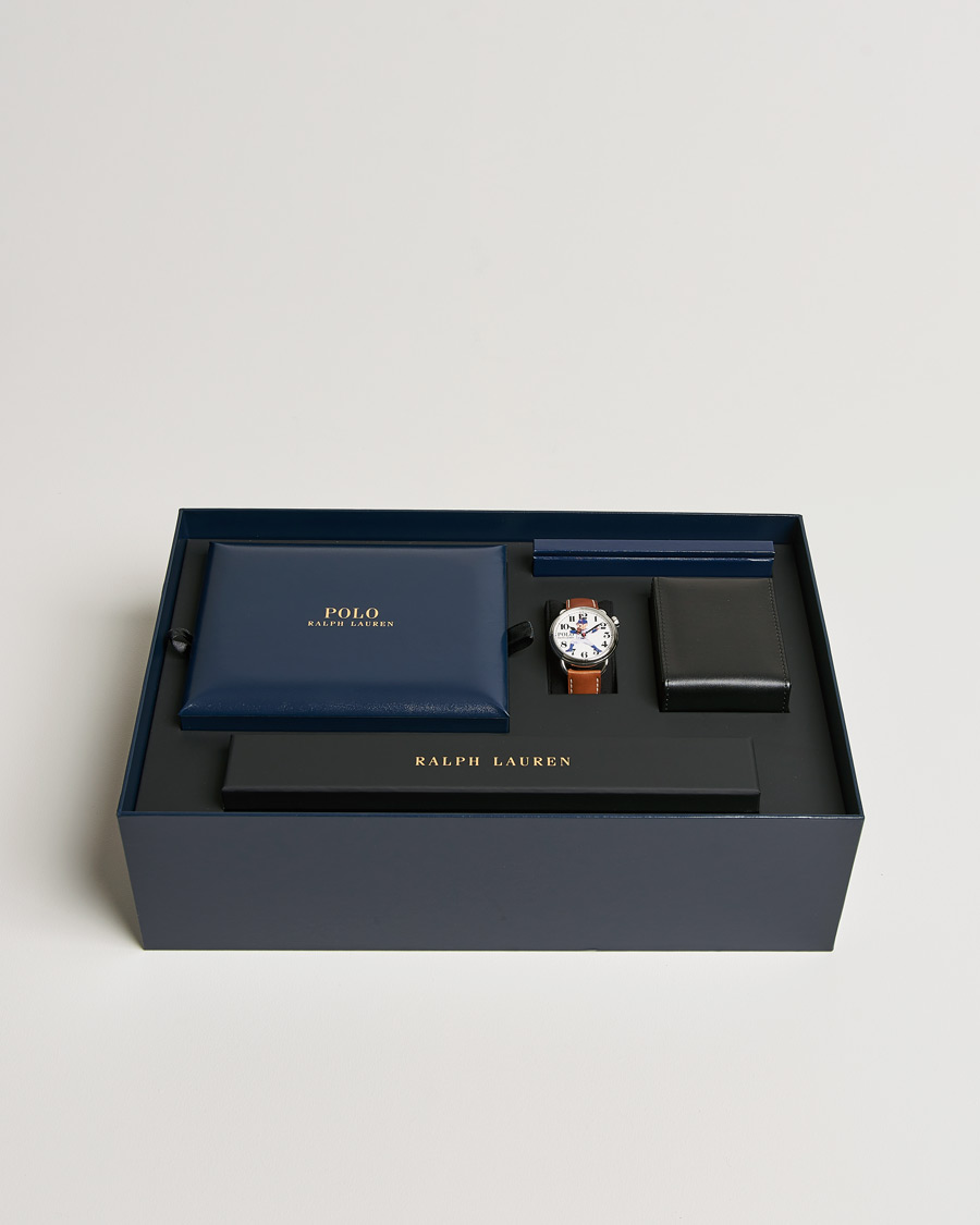 Mies | Polo Ralph Lauren 42mm Automatic Yankee Bear White Dial | Polo Ralph Lauren | 42mm Automatic Yankee Bear White Dial