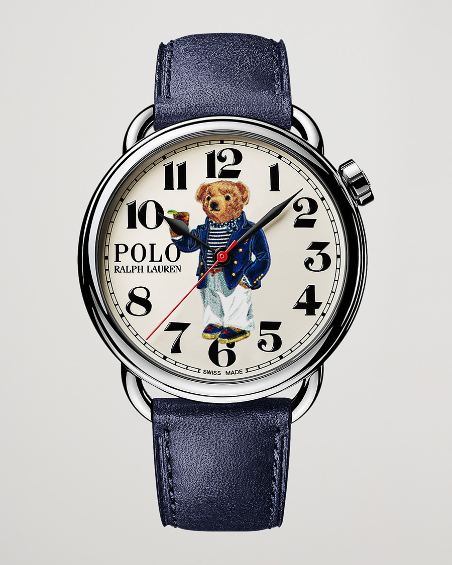 Mies | Polo Ralph Lauren 42mm Automatic Riviera Bear White Dial | Polo Ralph Lauren | 42mm Automatic Riviera Bear White Dial