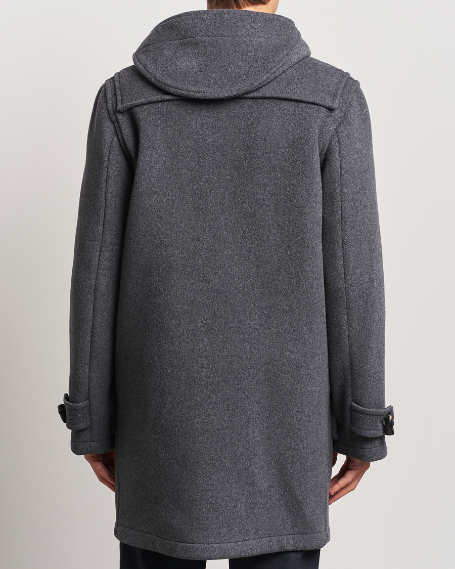 Mies | Takit | Gloverall | Morris Duffle Coat Grey/Blackwatch