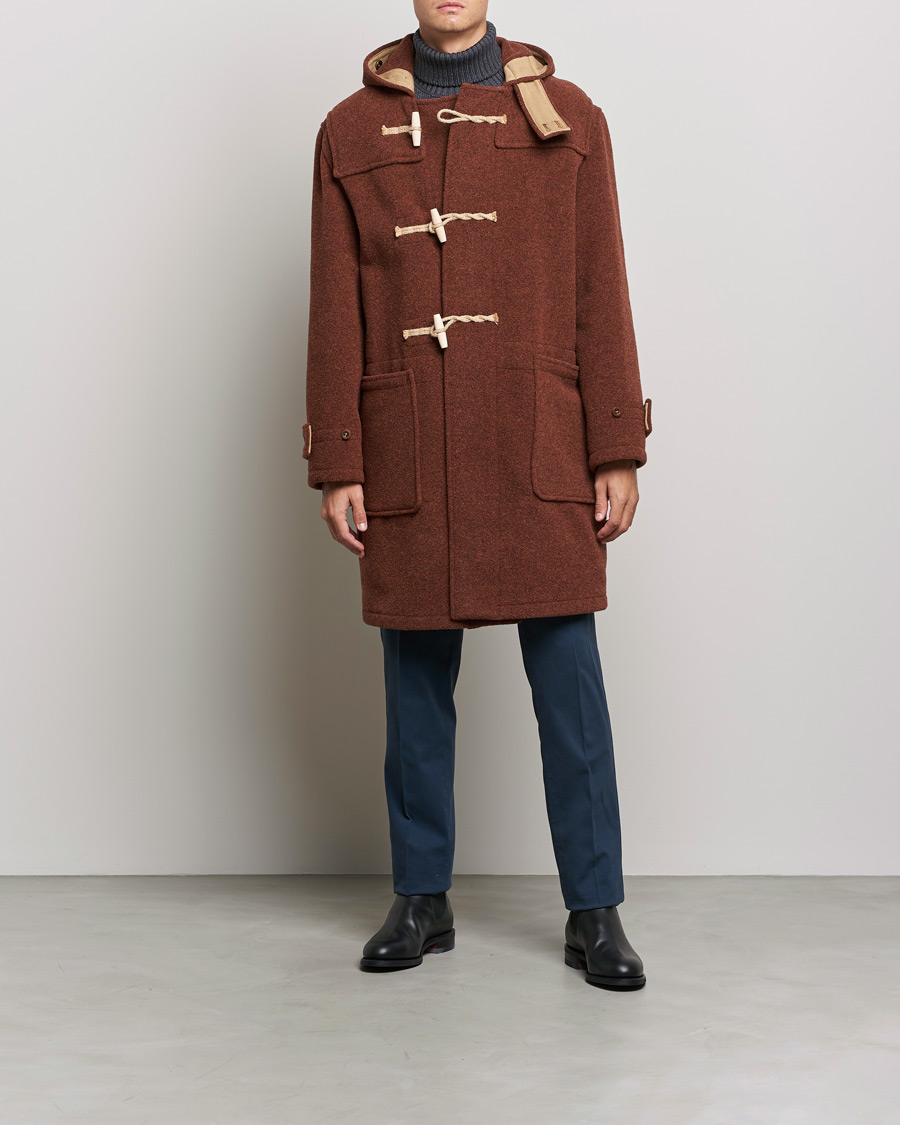 Mies | Takit | Gloverall | 575 Monty Original Duffle Coat Rust
