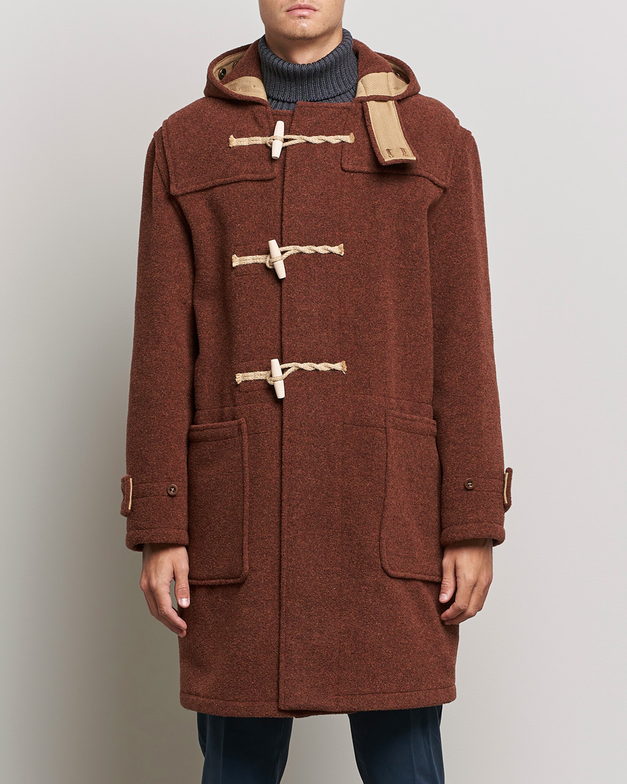 Mies | Takit | Gloverall | 575 Monty Original Duffle Coat Rust