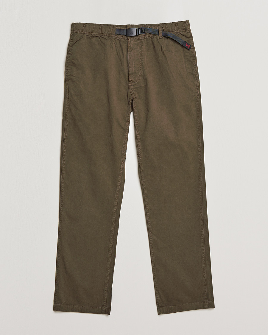 Mies | Housut | Gramicci | Stretch Twill NN Cropped Pants Deep Brown