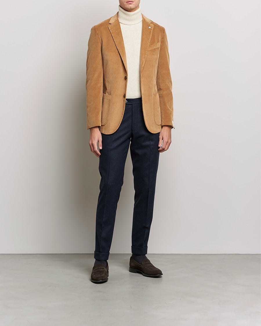 Mies | Pikkutakit | L.B.M. 1911 | Jack Corduroy Blazer Light Brown