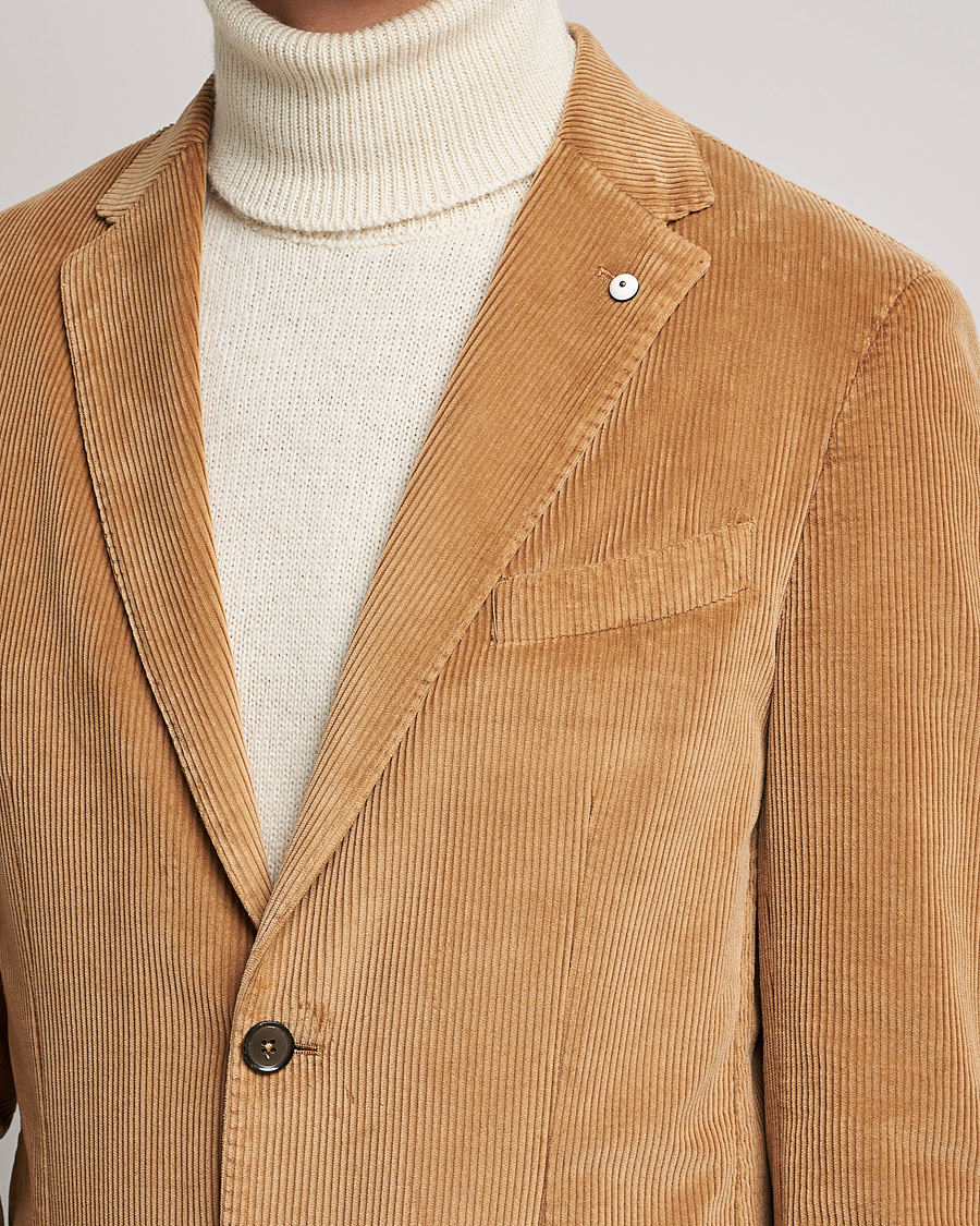 Mies | Pikkutakit | L.B.M. 1911 | Jack Corduroy Blazer Light Brown