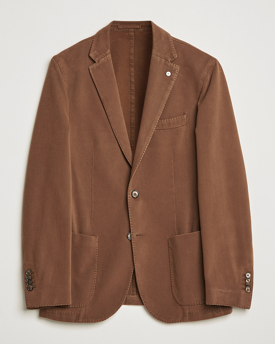 Mies | Pikkutakit | L.B.M. 1911 | Jack Cotton/Cashmere Blazer Brown