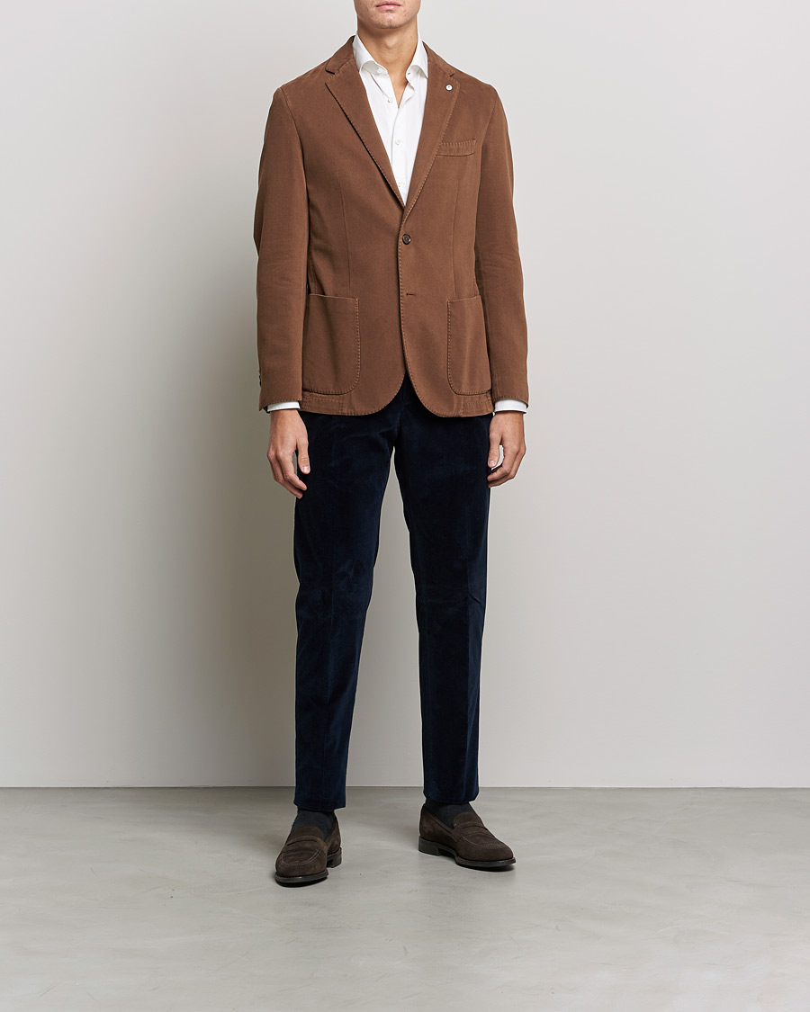 Mies | Pikkutakit | L.B.M. 1911 | Jack Cotton/Cashmere Blazer Brown