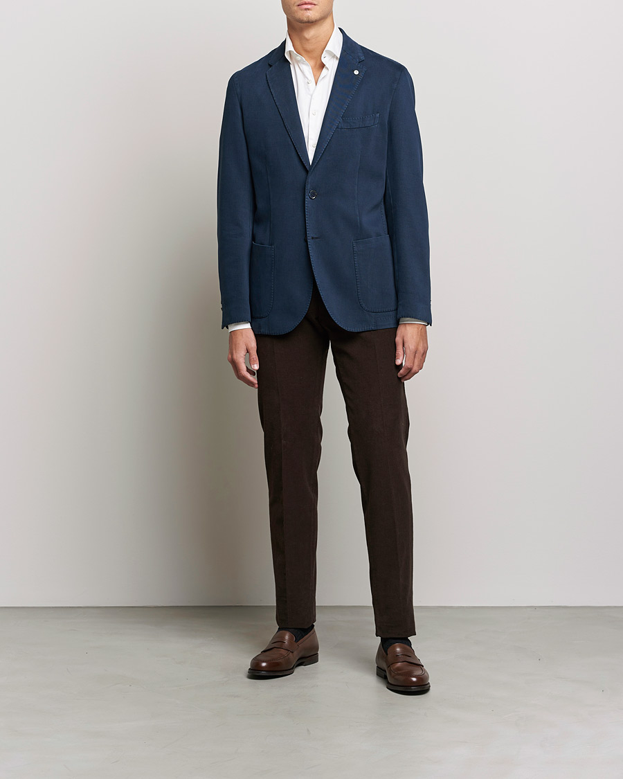 Mies | Pikkutakit | L.B.M. 1911 | Jack Cotton/Cashmere Blazer Navy