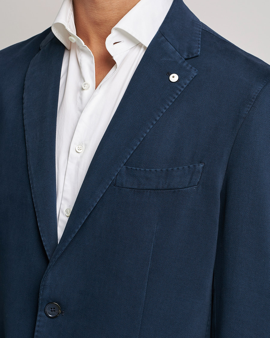 Mies | Pikkutakit | L.B.M. 1911 | Jack Cotton/Cashmere Blazer Navy