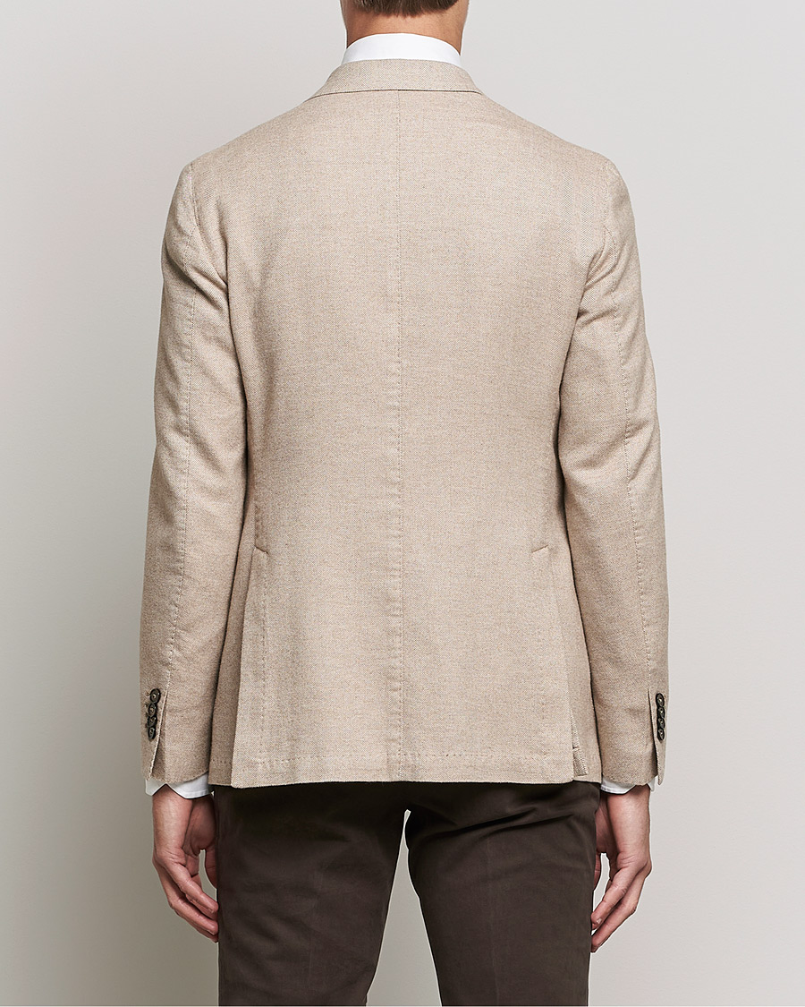 Mies | Pikkutakit | L.B.M. 1911 | Jack Herringbone Soft Cotton Blazer Beige
