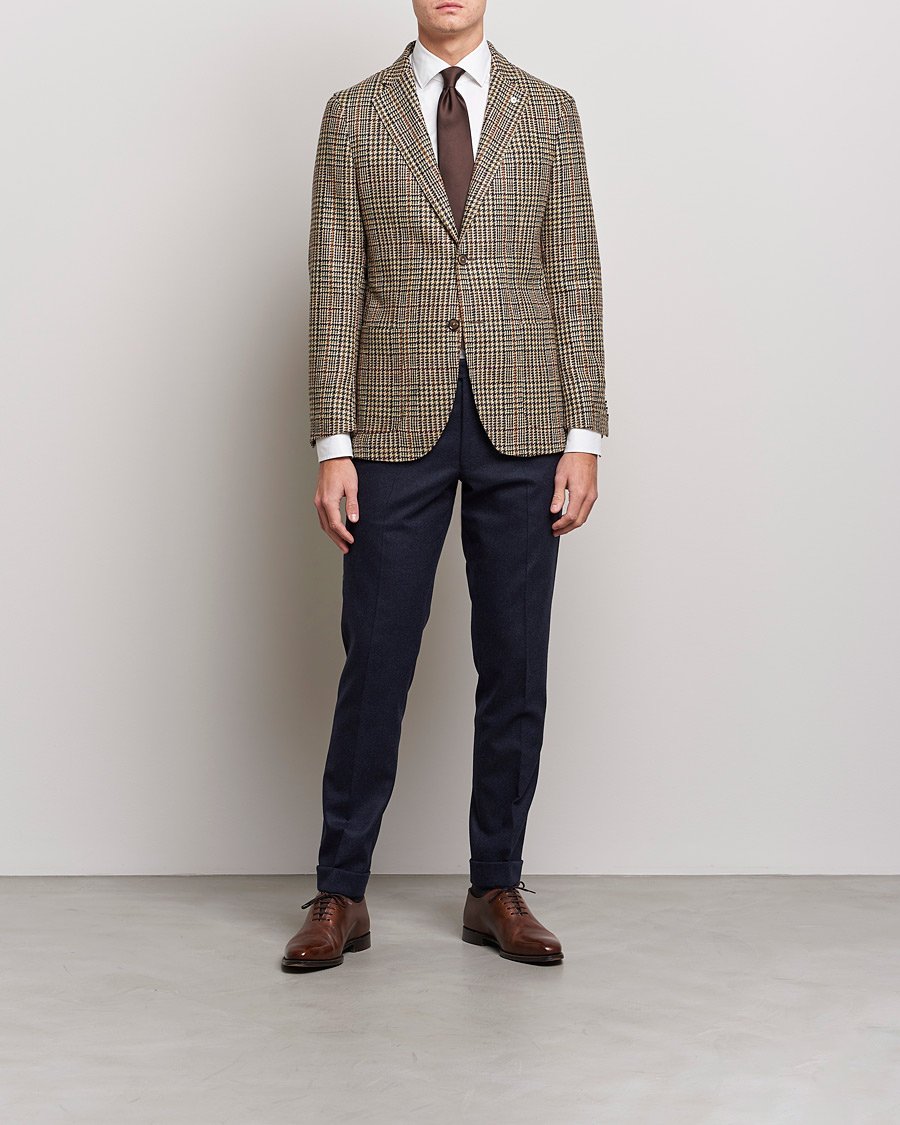 Mies | Pikkutakit | L.B.M. 1911 | Jack Houndstooth Wool Blazer Multi