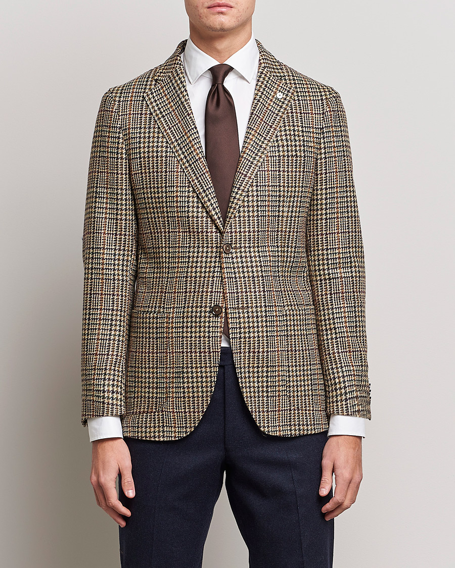 Mies | Pikkutakit | L.B.M. 1911 | Jack Houndstooth Wool Blazer Multi