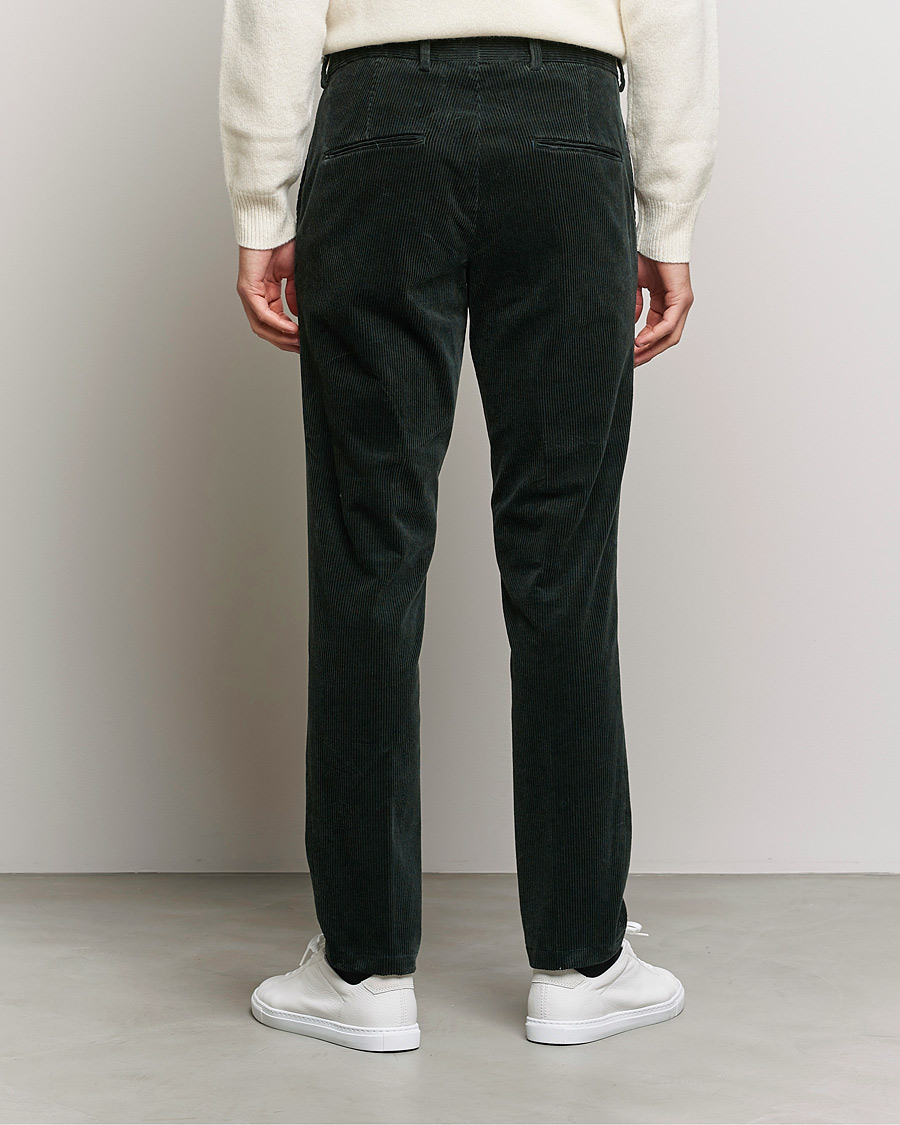 Mies | Housut | Oscar Jacobson | Denz Corduroy Trousers Bottle Green