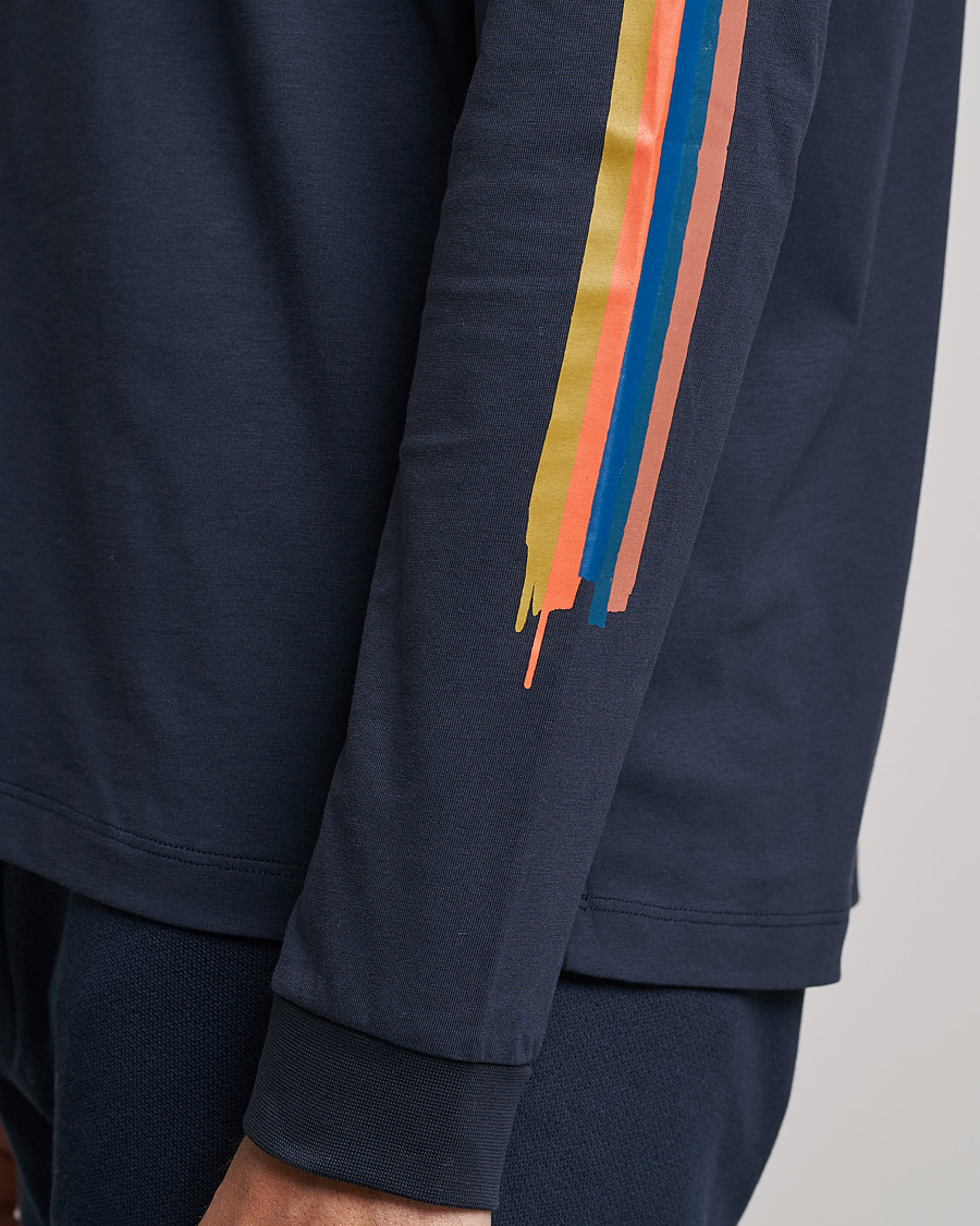 Mies | T-paidat | Paul Smith | Artist Long Sleeve T-shirt Navy