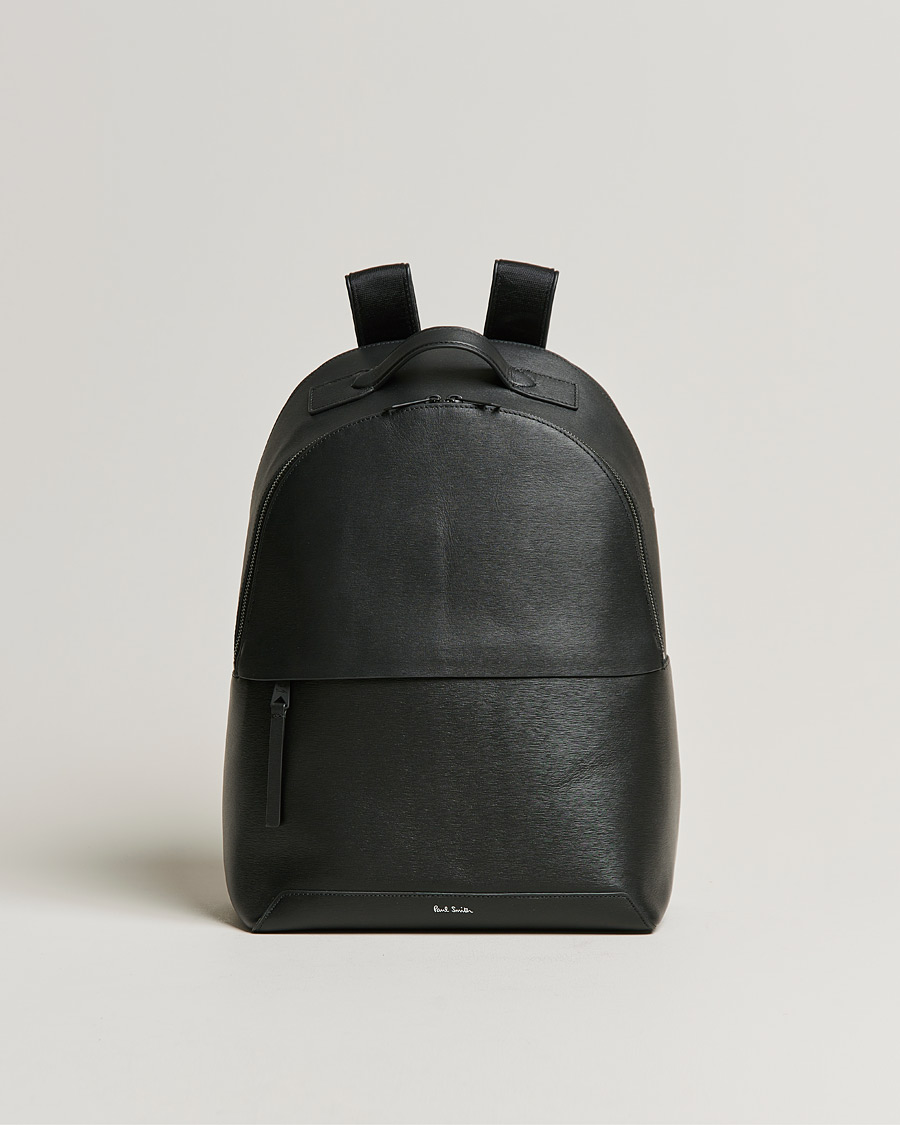 Mies | Paul Smith Leather Backpack Black | Paul Smith | Leather Backpack Black